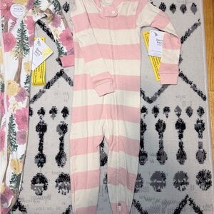 Burt’s Bees 18mo footie pajamas